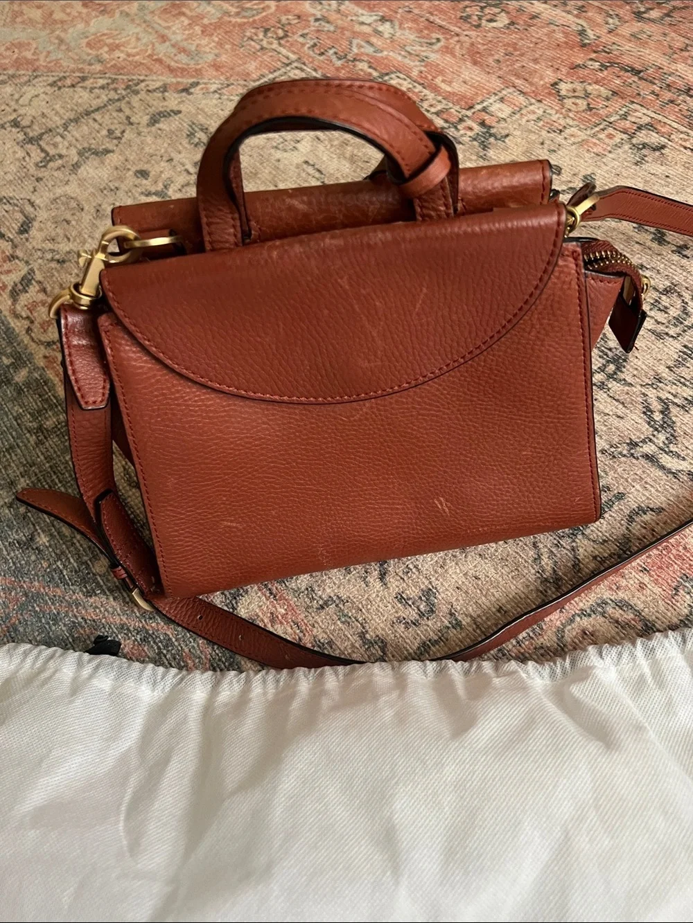 Kate Spade Women’s Brown Leather Hand bag / Satchel